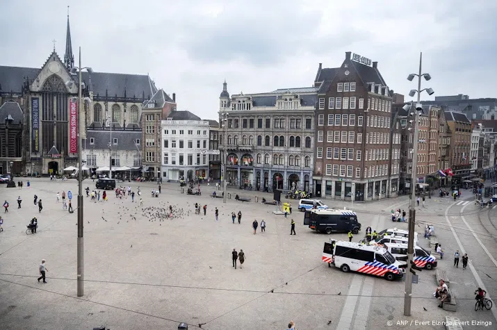 dam afgesloten voor dodenherdenking