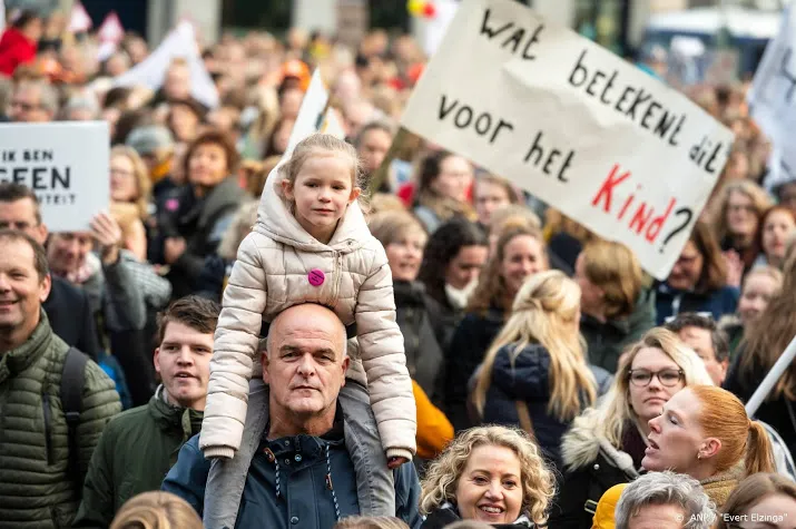 dam stroomt vol voor lerarenprotest