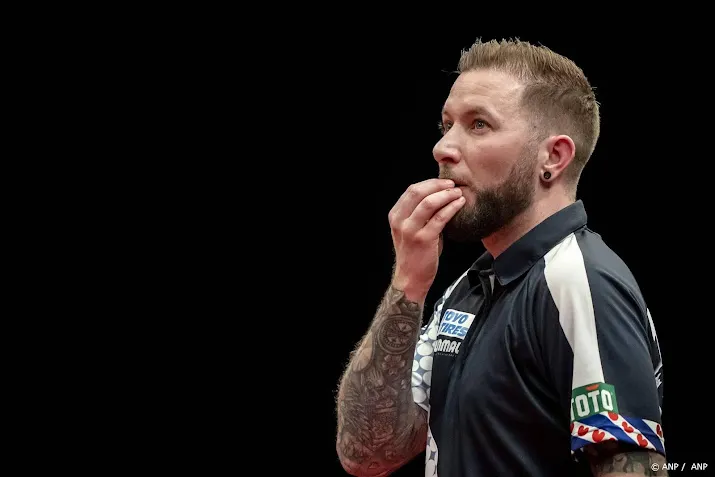 darter noppert al uitgeschakeld in tweede ronde wk darts