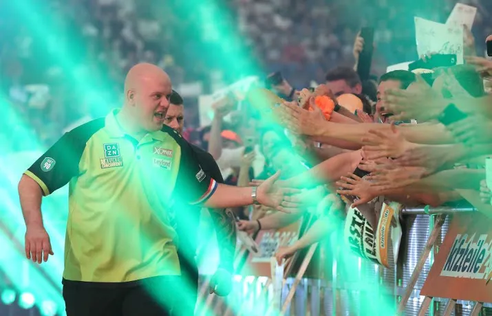 darter van gerwen de baas in auckland