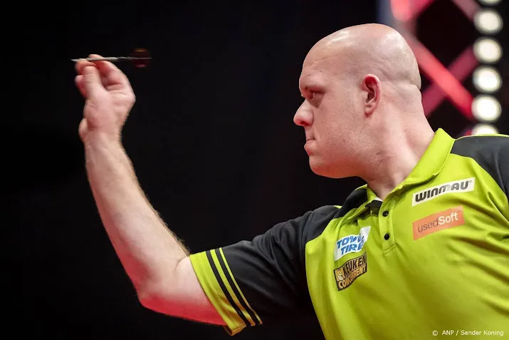 darter van gerwen peinst er niet over play offs te laten schieten
