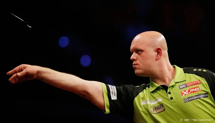 darter van gerwen treft litouwer labanauskas in kwartfinale wk