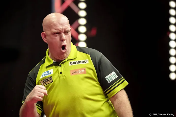 darter van gerwen wint voor zevende keer premier league