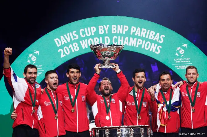 daviscupwinnaar kroatie als tweede geplaatst