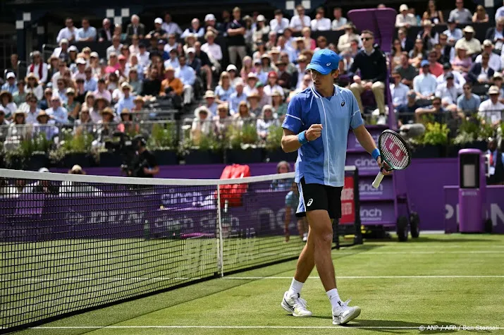 de minaur kan zege in rosmalen geen vervolg geven op queens