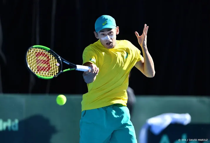 de minaur naar tennistoernooi rosmalen