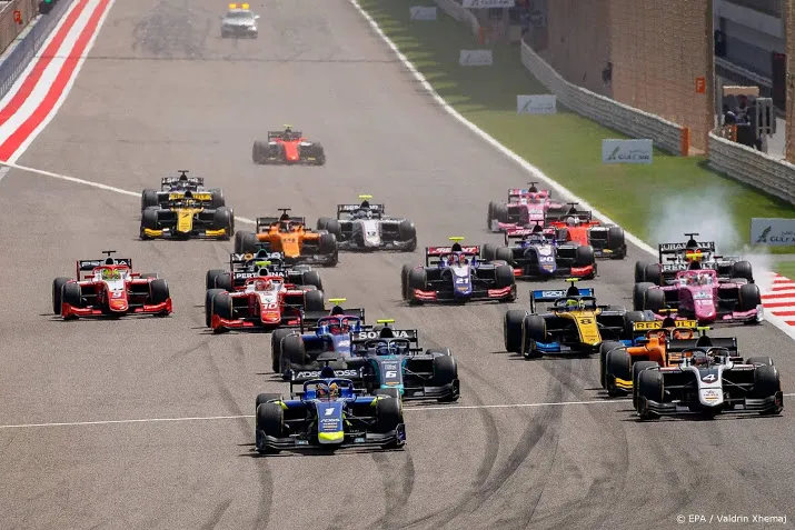 de vries opent formule 2 met zesde plaats