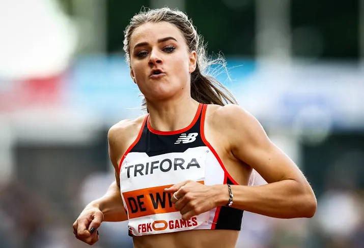 de witte verbetert nederlands record 400 meter