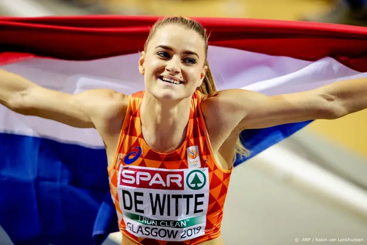 de witte zevende op 400 meter in rome