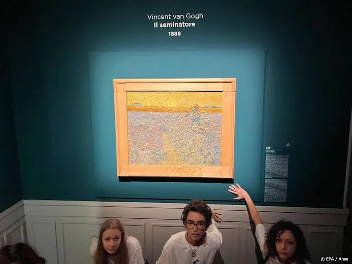 de zaaier van vincent van gogh onbeschadigd na actie in rome