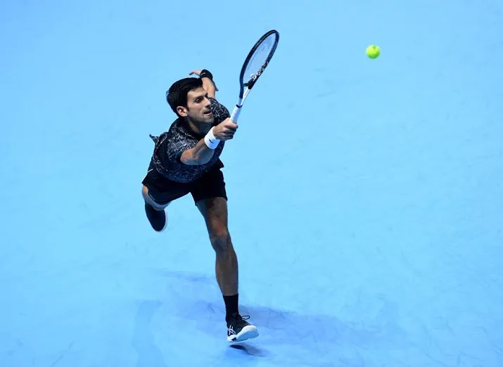 debutant isner kan djokovic niet verrassen