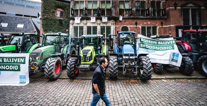 deel boeren in groningen verlaat binnenstad