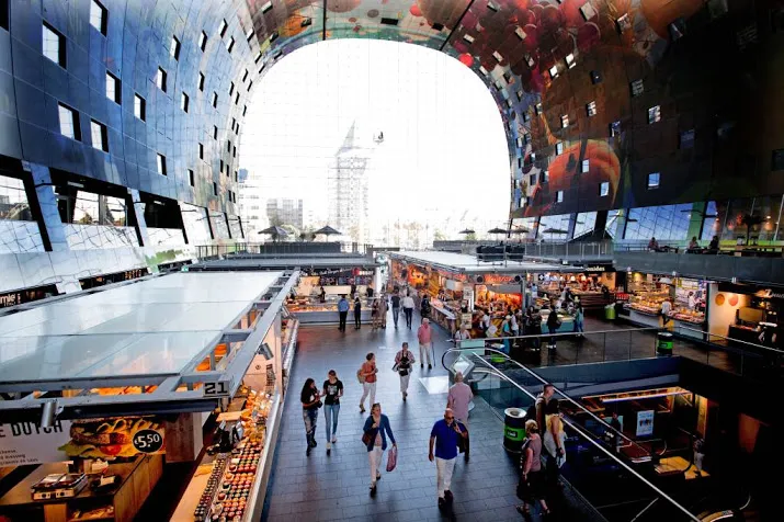 deel kramen markthal rotterdam onhygienisch