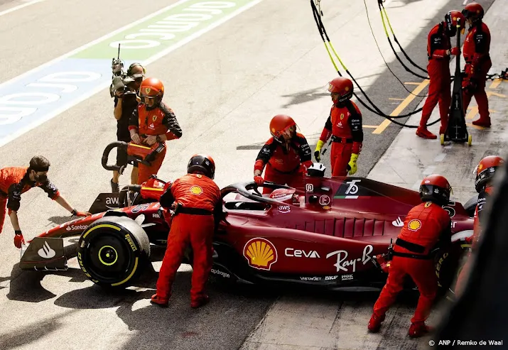 deel van ferrari motor leclerc moet worden vervangen