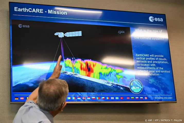 deels nederlandse klimaatsatelliet earthcare gelanceerd