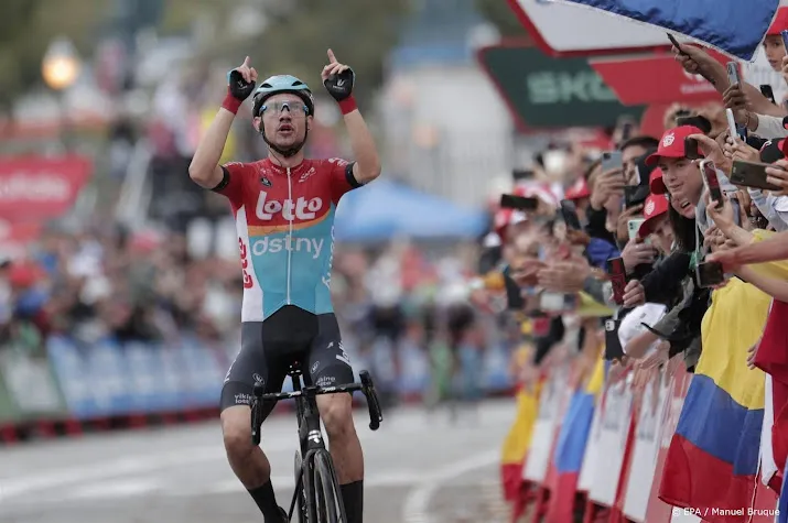 deense renner kron van lotto dstny wint tweede etappe vuelta
