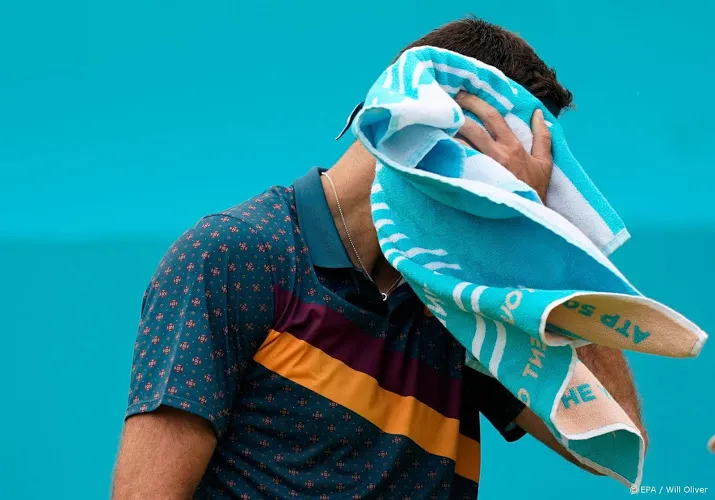 del potro door blessure niet op wimbledon