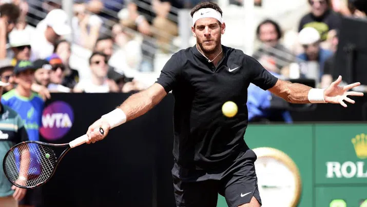 del potro onzeker voor roland garros