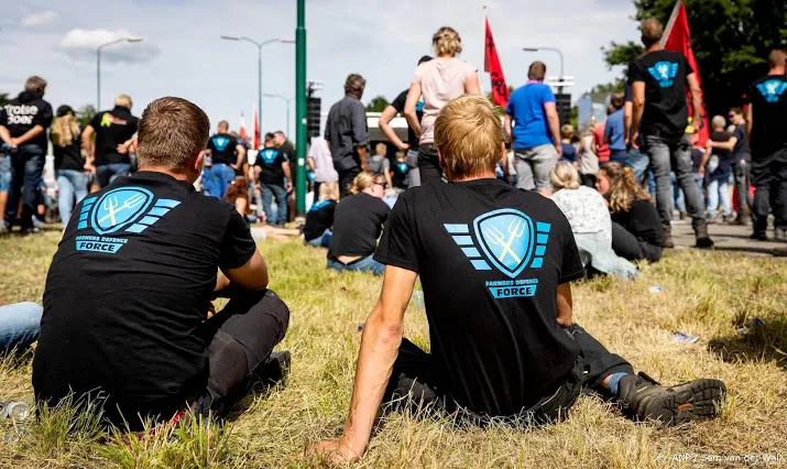 demonstratie boeren bij paleis huis ten bosch niet toegestaan