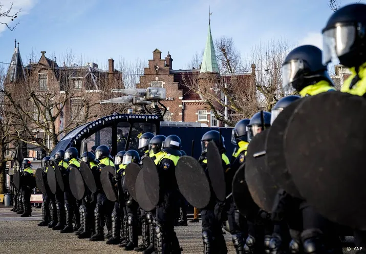 demonstratie museumplein na charge me beeindigd