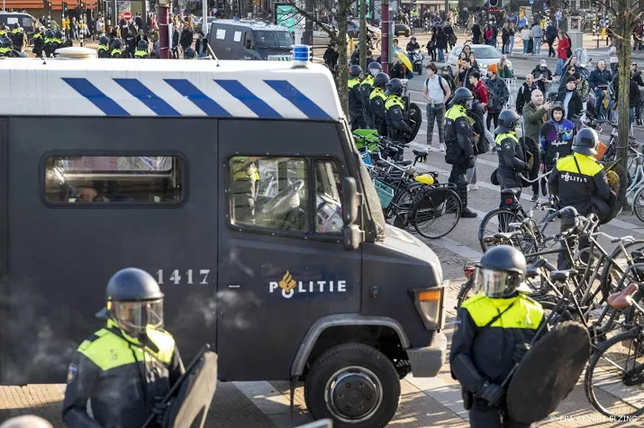 demonstratie museumplein ontbonden