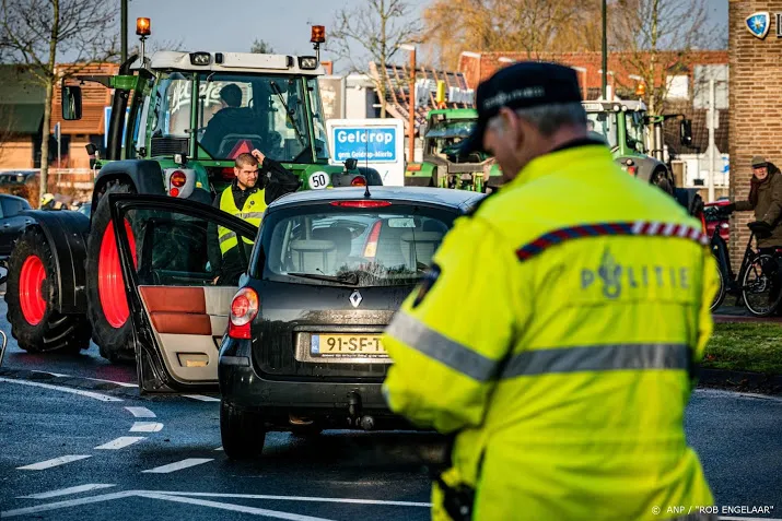 demonstraties met trekkers verboden in groningen en drenthe