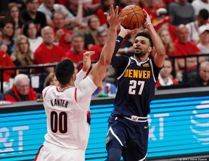 denver nuggets weer naast trail blazers