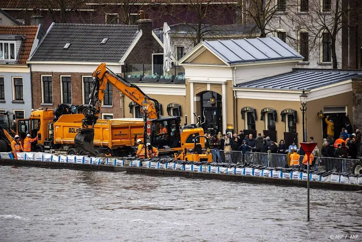 deventer zet zich schrap voor hoogwater ijssel wordt spannend