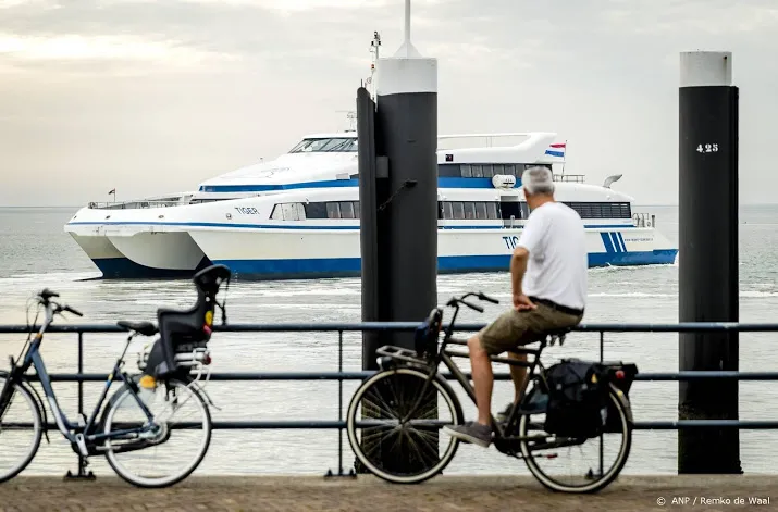 dienstregeling vlieland aangepast vanwege harde wind