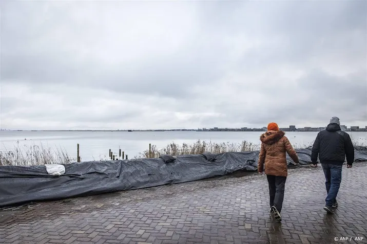 dijk marken is stabiel waterstand markermeer zeer hoog