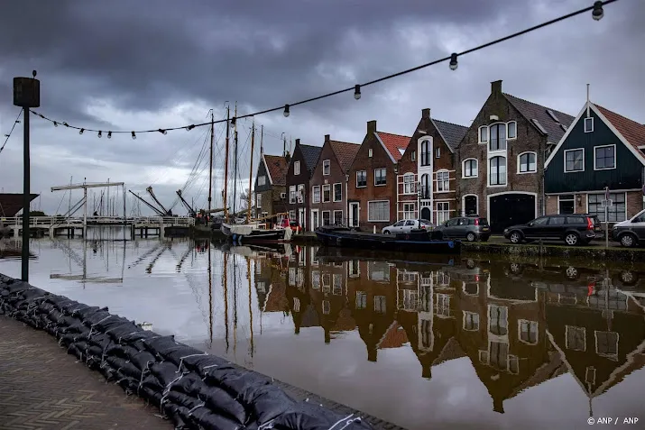 dijkwachten uit voorzorg ingezet voor dijk bij marken