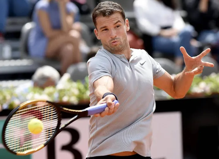 dimitrov ontdoet zich van egyptische debutant