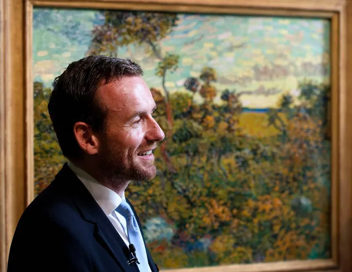 directeur van gogh in zaal bij oscarceremonie