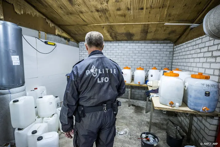 dit jaar al meer crystal meth drugslabs opgerold dan vorige jaren