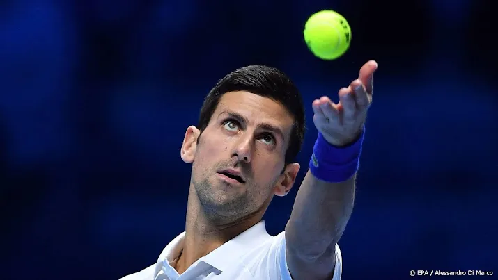 djokovic begint training voor australian open