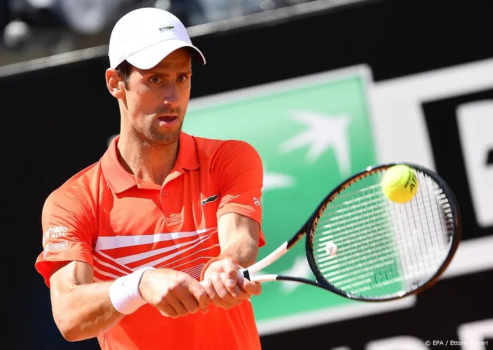 djokovic eenvoudig naar kwartfinale
