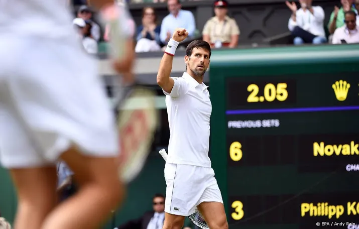 djokovic eenvoudig naar tweede ronde