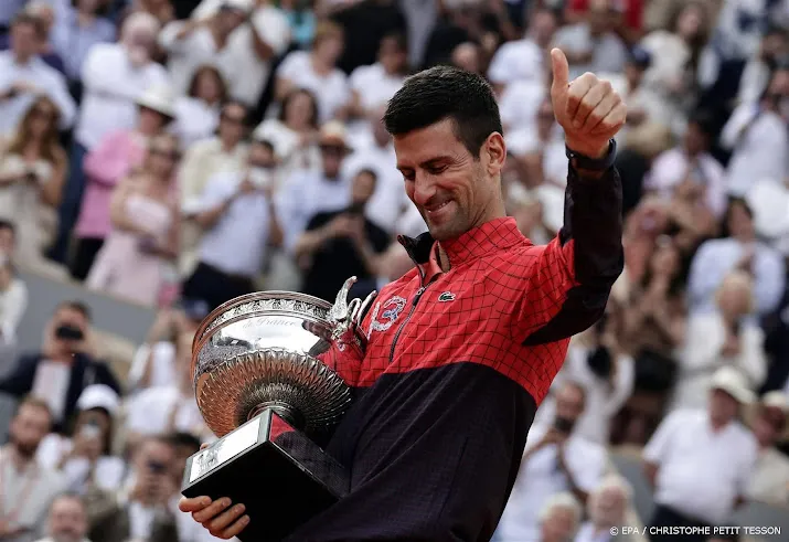 djokovic eerste tennisser met drie titels op alle grand slams