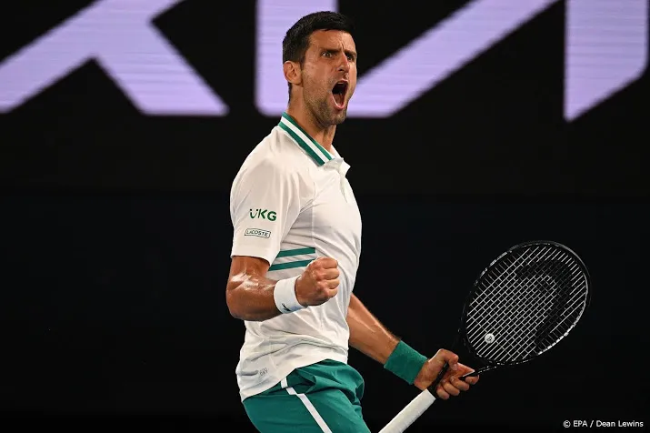 djokovic en medvedev strijden om titel op australian open