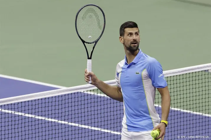 djokovic gaat op us open tegen medvedev op voor 24e grandslamtitel
