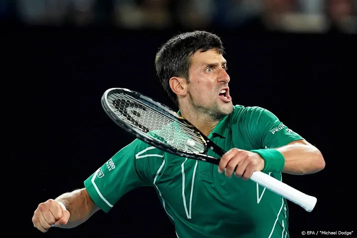 djokovic gaat op voor achtste titel op australian open