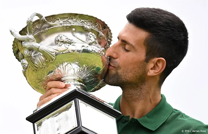 djokovic is na 22 grandslamtitels nog lang niet verzadigd