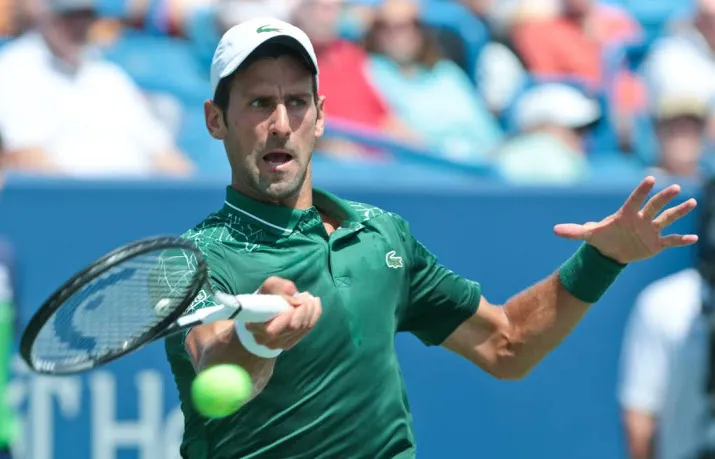 djokovic knokt zich naar finale cincinnati