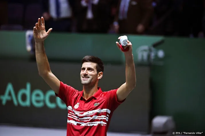 djokovic leidt servie naar kwartfinales