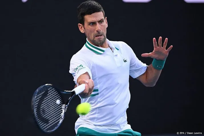 djokovic met overtuiging naar eindstrijd australian open