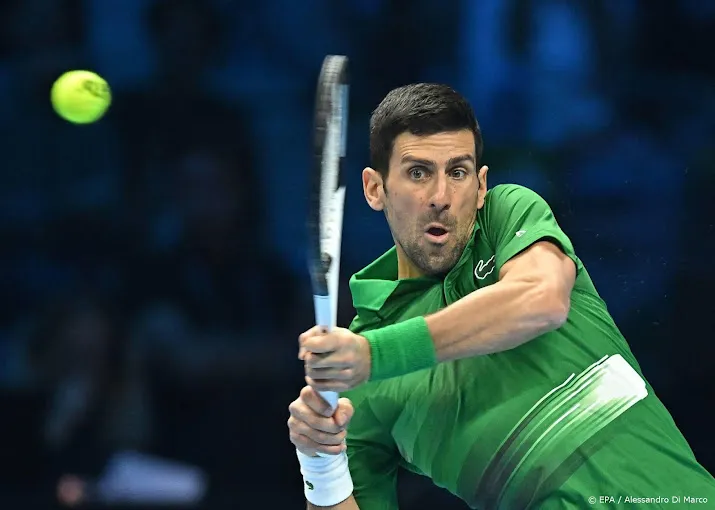 djokovic naar eindstrijd atp finals na zege op fritz in tiebreaks