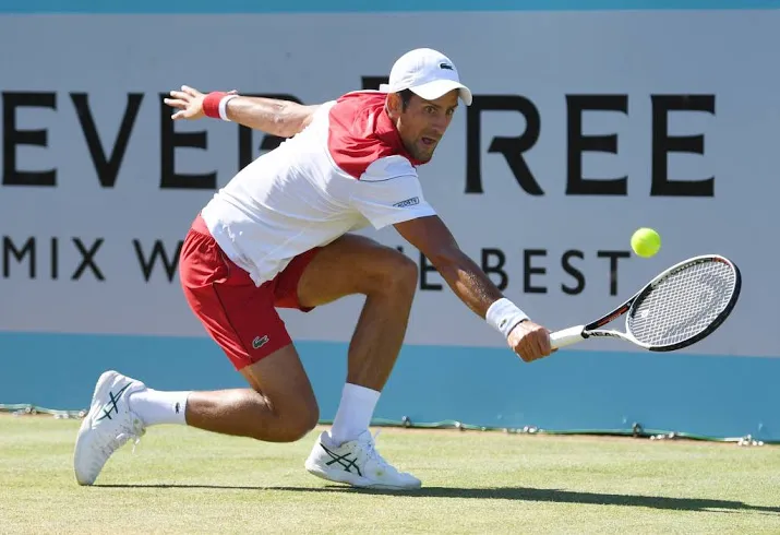 djokovic naar laatste vier op queens