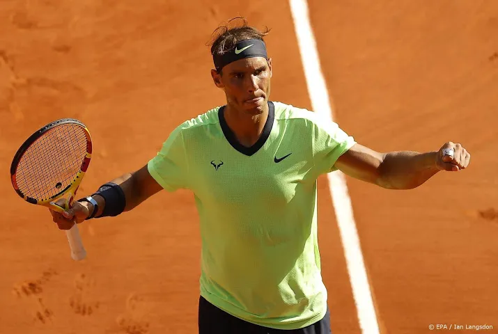 djokovic nadal tweede partij op vrijdagmiddag
