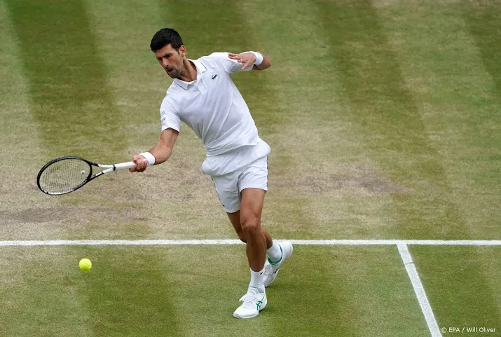 djokovic nadert nadal en federer