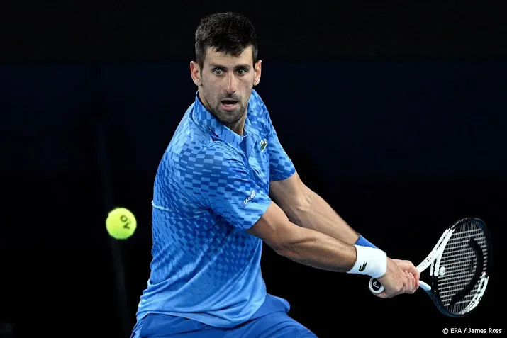 djokovic nog onzeker over deelname aan masterstoernooien in vs